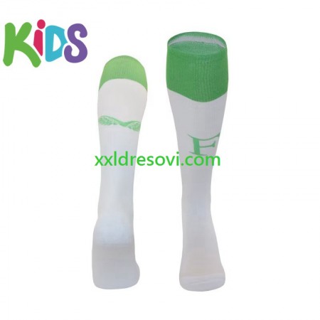 Feyenoord Rotterdam Treći Dječji Sportske Čarape 2023-2024